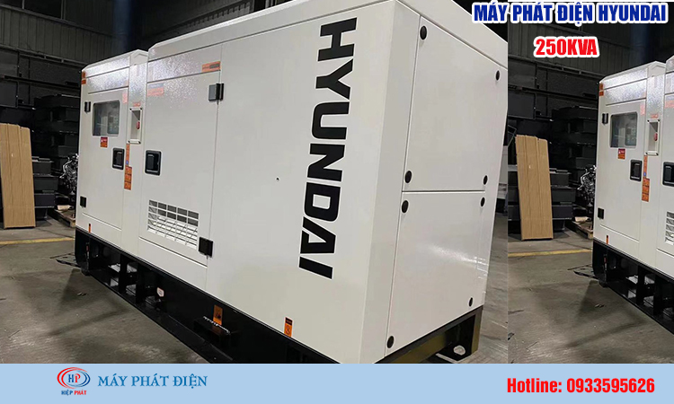 Máy phát điện Hyundai 250kva